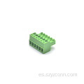 Bloques de terminales enchufables de paso de 3,5 mm hembra 6P